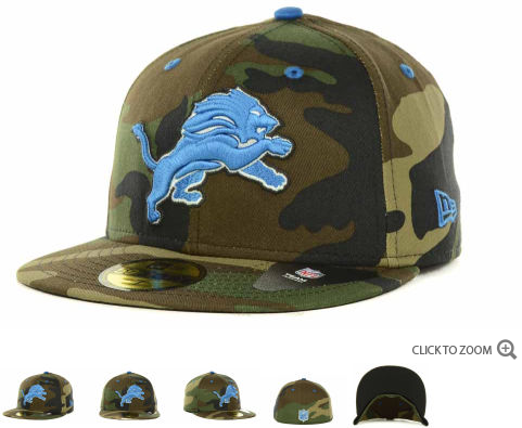 Detroit Lions Fitted 60D 2