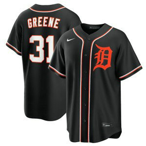 Detroit Tigers 31 Riley Greene 2026 Black Out Cool Base Men Jersey