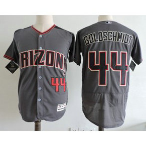 Diamondbacks 44 Paul Goldschmidt Gray Brick Flexbase Men Jersey
