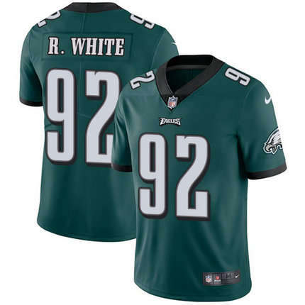Eagles #92 Reggie White Midnight Green Team Color Men's Stitched Football Vapor Untouchable Limited Jersey