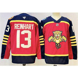 Florida Panthers 13 Sam Reinhart Red 2026-2026 Winter Classic Men Jersey