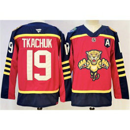 Florida Panthers 19 Matthew Tkachuk Red 2026-2026 Winter Classic Men Jersey