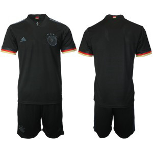 Germany Blank Euro 2021 Black Soccer Men Jersey