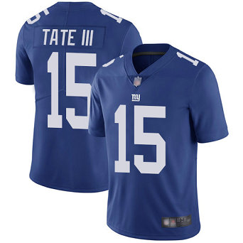 Giants #15 Golden Tate III Royal Blue Team Color Men's Stitched Football