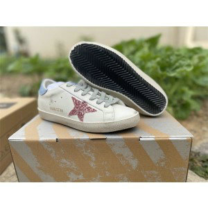 Golden Goose Super-Star White Pink shoes