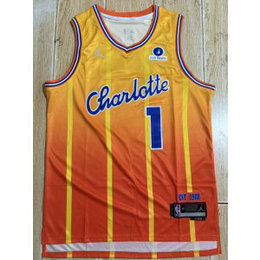 Hornets 1 LaMelo Ball 2025 City Jordan Men Jersey