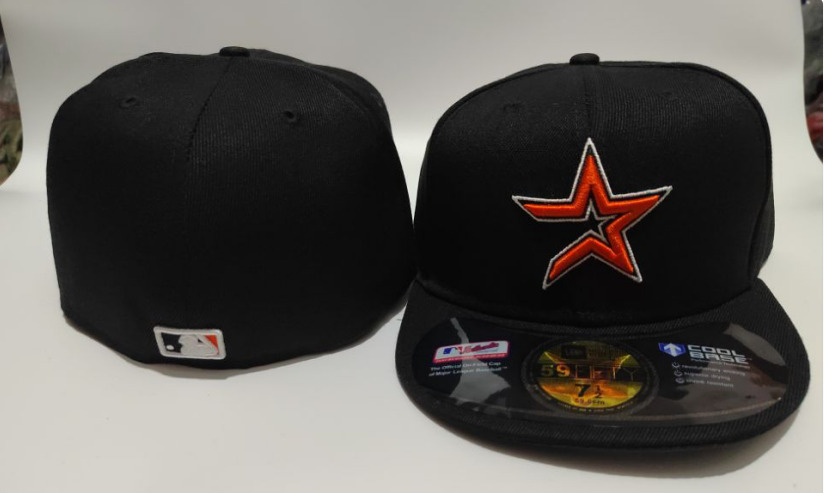 Houston Astros black caps 60D