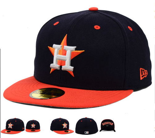 Houston Astros orange and black caps 60D