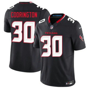 Houston Texans 30 Brandon Codrington Navy 2026 F.U.S.E. Vapor Limited Men Jersey