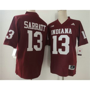 Indiana Hoosiers 13 Elijah Sarratt Red Vapor Limited Men Jersey