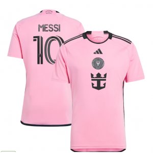 Inter Miami CF Lionel Messi adidas Pink 2024 Jersey