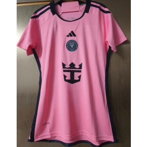 Inter Miami CF Lionel Messi adidas Pink 2024 Soccer Women Jersey