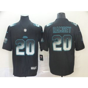 Jacksonville Jaguars 20 Jalen Ramsey 2019 Black Smoke Fashion Limited Men Jersey