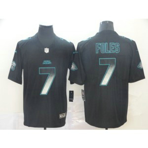 Jacksonville Jaguars 7 Nick Foles 2019 Black Smoke Fashion Limited Men Jersey