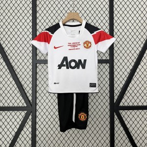 Kids Kit Manchester United 10-11 Champions League away