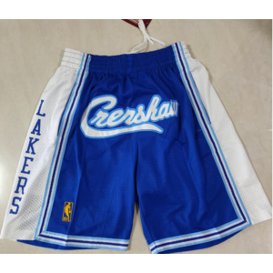 LA Lakers Concept Crenshaw Blue Shorts