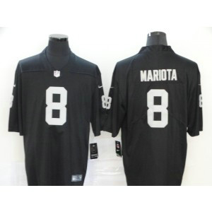 Las Vegas Raiders 8 Marcus Mariota Vapor Limited Black Jersey
