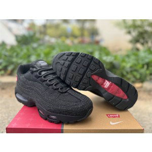 Levi's x Nike Air Max 95 Black Anthracite Black Shoes