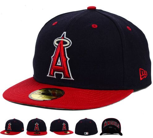 Los Angeles Angels black caps 60