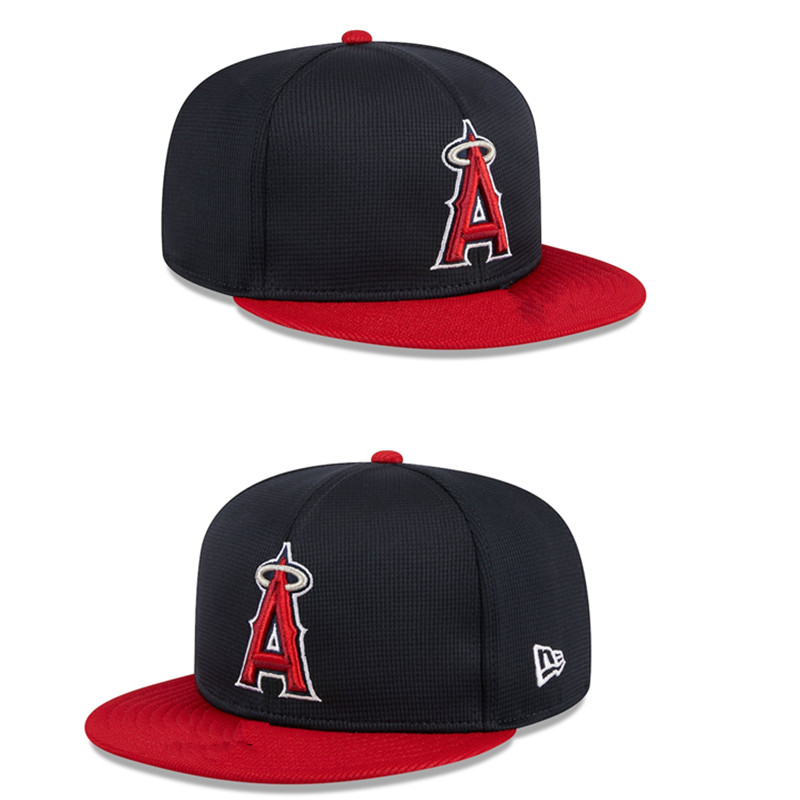 Los Angeles Angels black caps tx