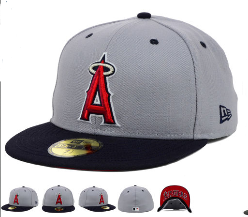 Los Angeles Angels grey caps 60