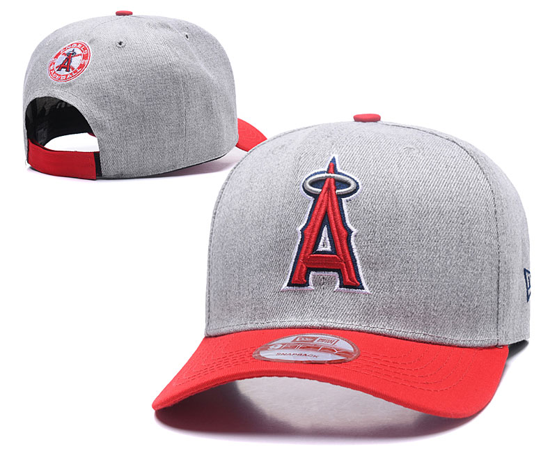 Los Angeles Angels grey caps tx