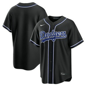 Los Angeles Dodgers Blank 2026 Black Out Cool Base Men Jersey