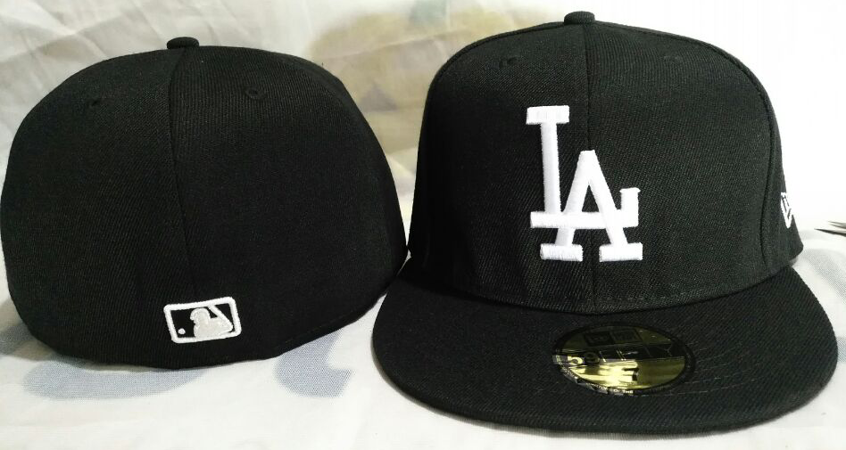 Los Angeles Dodgers black caps 3
