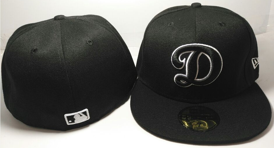 Los Angeles Dodgers black caps 60 2