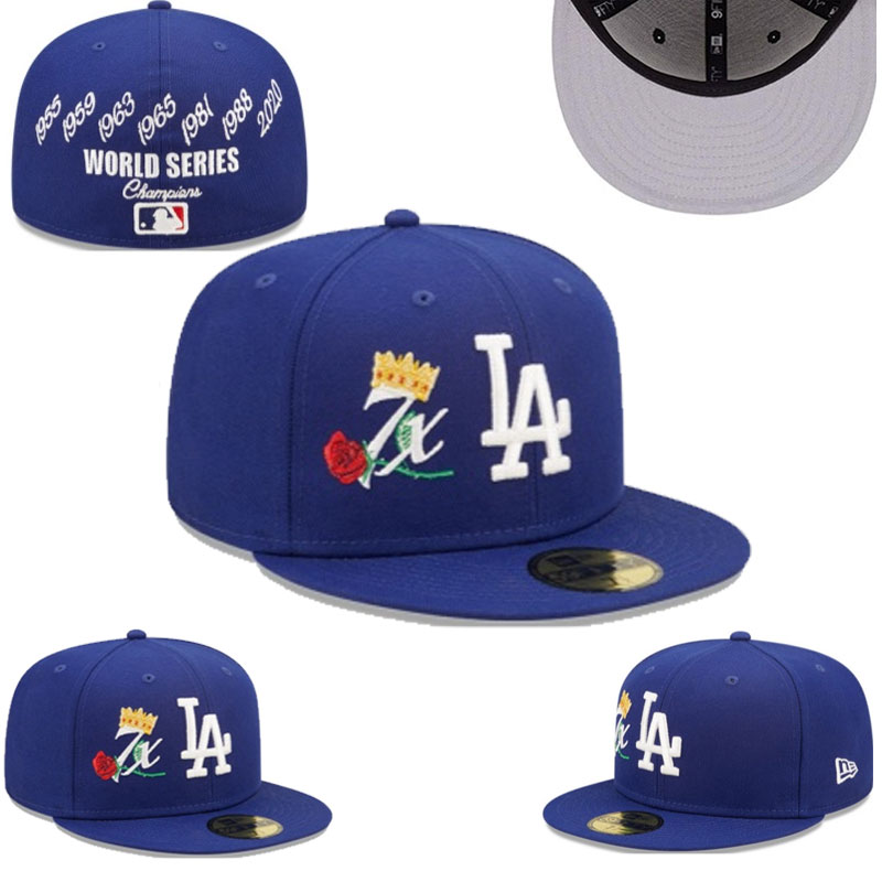 Los Angeles Dodgers fitted caps sf 15