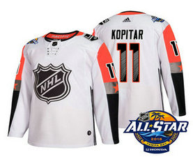 Los Angeles Kings #11 Anze Kopitar White 2018 NHL All-Star Men's Stitched Ice Hockey Jersey