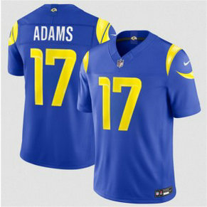 Los Angeles Rams 17 Davante Adams Royal 2026 New F.U.S.E. Vapor Limited Men Jersey
