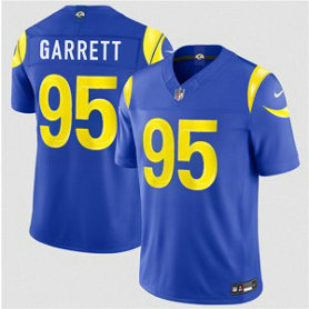 Los Angeles Rams 95 Garrett Blue F.U.S.E. Vapor Limited Men Jersey Los Angeles Rams 95 Garrett Blue F.U.S.E. Vapor Limited Men Jersey