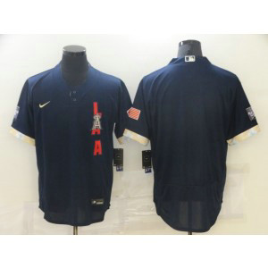 MLB Angels Blank Navy 2021 All-Star Flexbase Men Jersey