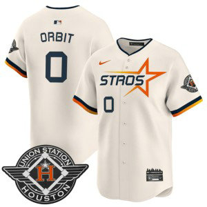 MLB Astros 0 Kaleb Ort Cream 2025 City Connect Nike Cool Base Men Jersey