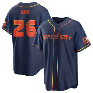 MLB Astros 26 Jose Siri Navy 2021 City Connect Cool Base Men Jersey