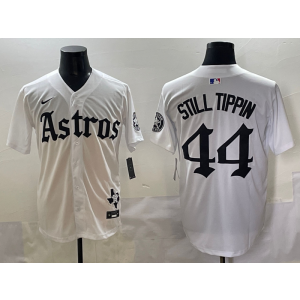 MLB Astros 44 Yordan Alvarez New White Nike Cool Base Men Jersey