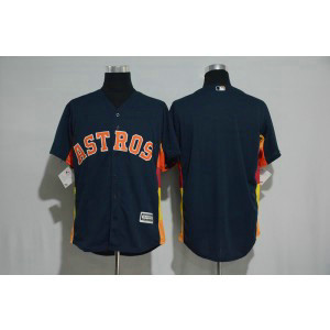 MLB Astros Blank Cool Base Men Jersey