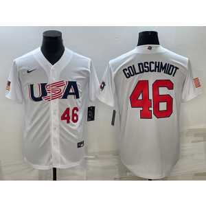 MLB Cardinals 46 Paul Goldschmidt 2023 World Series Cool Base Men Jersey