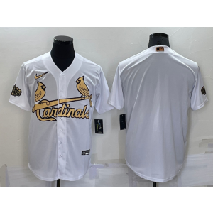 MLB Cardinals Blank White 2022 All-Star Nike Cool Base Men Jersey