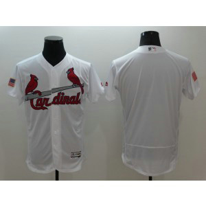MLB Cardinals blank White Stars and Stripes Flexbase Men Jersey