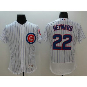 MLB Cubs 22 Jason Heyward White Flexbase Men Jersey