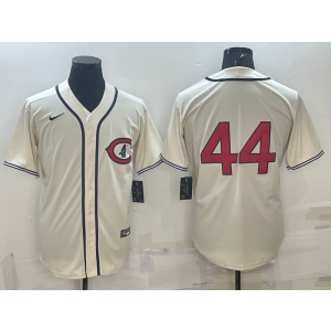 MLB Cubs 44 Anthony Rizzo Cream 2022 Field of Dreams Cool Base Men Jersey