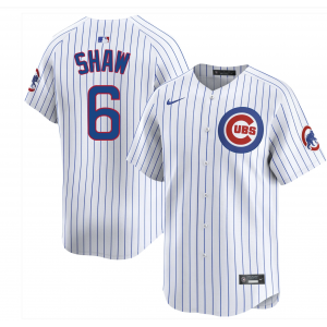 MLB Cubs 6 Shawn White Nike Cool Base Men Jersey