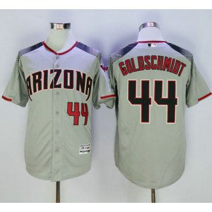 MLB Diamondbacks 44 Paul Goldschmidt Gray Brick New Cool Base Men Jersey