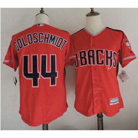 MLB Diamondbacks 44 Paul Goldschmidt Red Brick New Cool Base Men Jersey