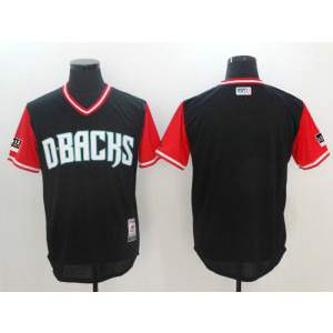 MLB Diamondbacks Black 2018 Players' Weekend Authentic Men Jersey