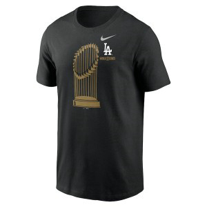 MLB Dodgers Black 2020 World Series Champions T-shirt