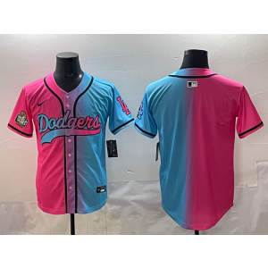 MLB Dodgers Blank New Fashion Nike Cool Base Men Jersey