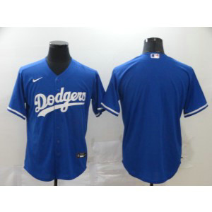 MLB Dodgers Blank Royal 2020 Nike Flexbase Men Jersey